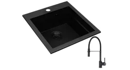 pyramis-zlewozmywak-siros-47x515-1b-black-edition-bateria-serina