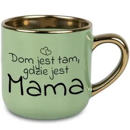 kubek-xxl-elegant-zielony-prezent-dzien-matki-dom-jest-tam-gdzie-jest-mama