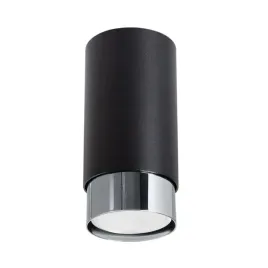 lampa-oprawa-sufitowa-punktowa-czarna-chrom-tuba-12-5-cm-spot-sollux