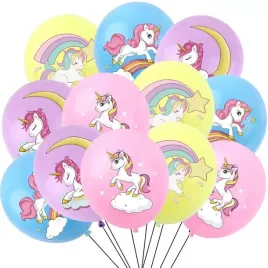 balon-urodzinowy-balony-kolorowe-jednorozec-unicorn-urodziny-12szt