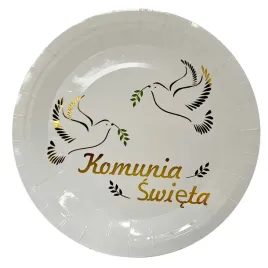 talerzyki-papierowe-biale-ze-zlotym-nadrukiem-225-cm-komunia-swieta-6-szt