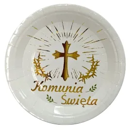 talerzyki-papierowe-biale-ze-zlotym-nadrukiem-225cm-na-komunie-swieta-6szt