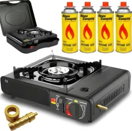 kuchenka-gazowa-turystyczna-przenosna-4x-gaz-2-in-1-kartusze-zestaw-adapter