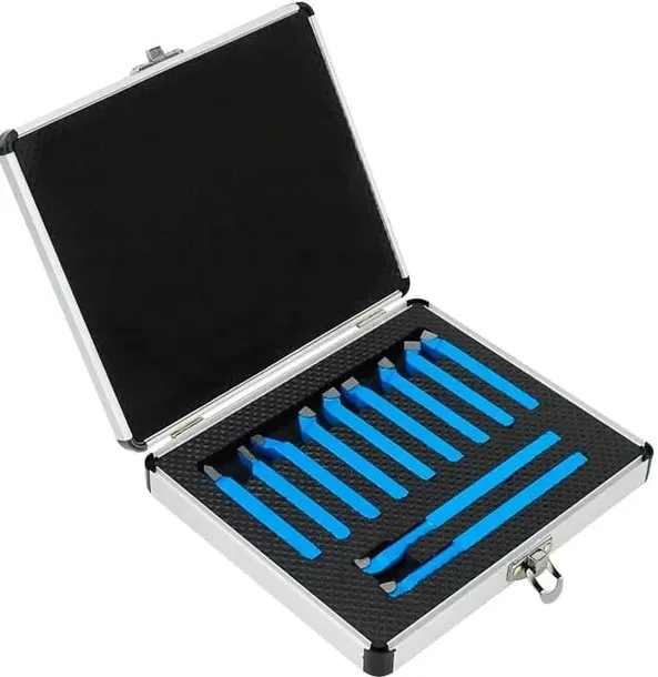 Noże tokarskie 10x10mm zestaw noży tokarskich 11szt.