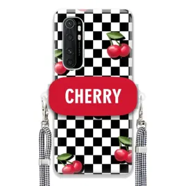 etui-do-xiaomi-mi-note-10-lite-uchwyt-sznurek-szachownica-kratka-cherry
