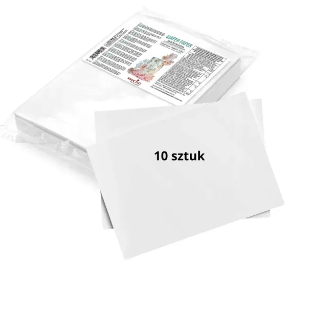 Saracino Papier Waflowy Cienki 0,3 mm A4 - 10 sztuk NA TORT