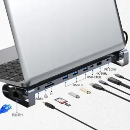 rozgaleziacz-usb-hub-przejsciowka-usb-c-10w1-3xusb-hdmi-sd-tf-vga-jack-lan