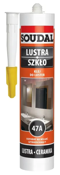 Soudal Klej montażowy do szkła luster 47A 280ml