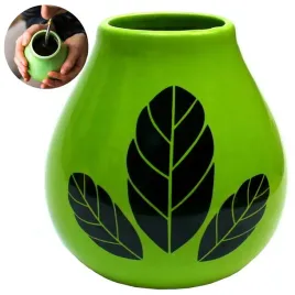 matero-kubek-do-yerba-mate-zielony-ceramiczny-naczynie-do-yerby-350-ml