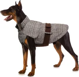 buddypuppy-zimowe-ubranie-dla-psa-kurteczka-odcien-brazu-xxl-regulowany-pas