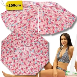 parasol-200cm-na-plaze-flamingi-plazowy-ogrodowy-lamany-skladany-biwakowy