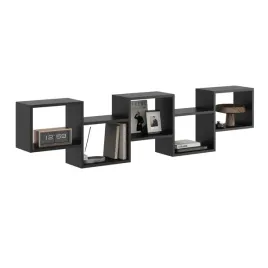 polka-wiszaca-regal-modulowy-nr-13-do-salonu-biblioteczka-na-ksiazki-czarny