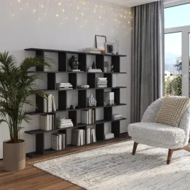 regal-na-ksiazki-biblioteczka-witryna-meble-do-biura-salonu-tech-hub-czarny