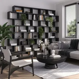 regal-na-ksiazki-biblioteczka-witryna-meble-do-biura-awangarda-czarny