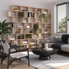 regal-na-ksiazki-biblioteczka-witryna-meble-do-biura-awangarda-dab-sonoma