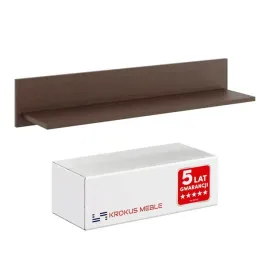 polka-na-sciane-wiszaca-do-salonu-prosta-wenge