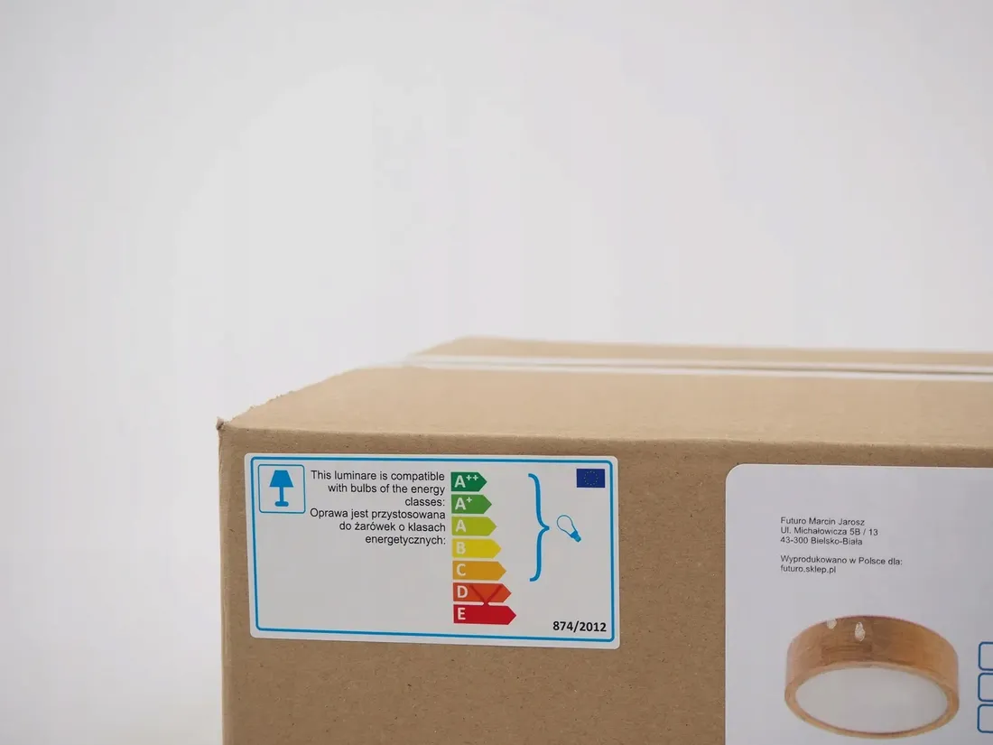 plafon-drewniany-lampa-panel-sufitowa-led-dab-27cm-stan-nowy