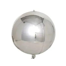 balon-srebrny-4d-exclusive-srebrna-kula-26-cm-balony-wesele-impreza-event