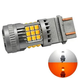 3157-led-zarowka-p27-7w-12-24v-bez-bledu-bialo-pomaranczowa-100percent-canbus