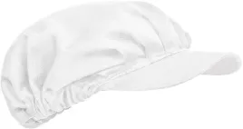 czapka-kuchenna-piekarska-z-daszkiem-biala