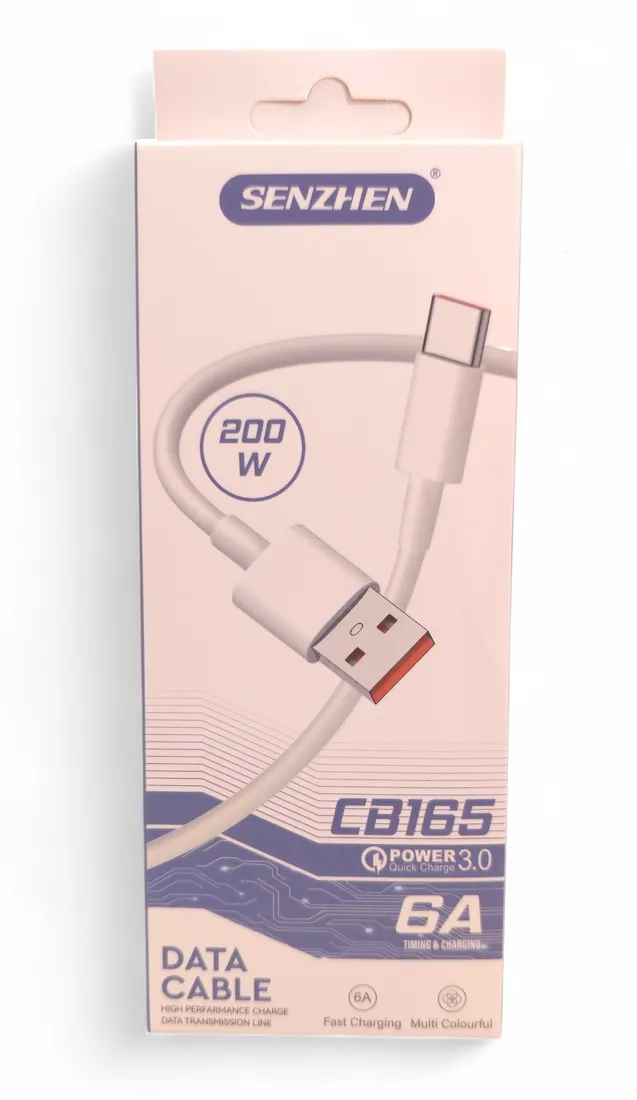 kabel-usb-do-usb-c-senzhen-cb165-or-200w-or-6a-or-quick-charge-3-0