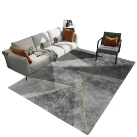 dywan-szary-220x160-geomatryczny-trojkaty-zloty-czarny-nowoczesny-do-salonu