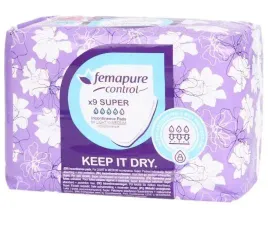 femapure-control-wkladki-higieniczne-super-9szt-nietrzymanie-moczu