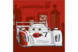 magiczny-recznik-dla-dzieci-japan-cars-30x30