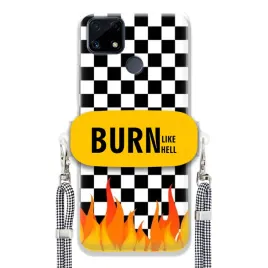 etui-do-realme-c25-uchwyt-sznurek-szachownica-burn-like-hell-trendy-top