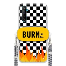 etui-do-realme-x2-uchwyt-sznurek-szachownica-burn-like-hell-trendy-fire