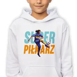 bluza-dziecieca-z-kapturem-biala-prezent-dla-pilkarza-super-pilkarz-128