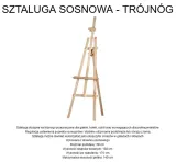 sztaluga-studyjna-trojnog-sosnowa-170-cm-stan-nowy