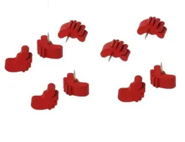 stopy-pinezki-do-tablic-korkowych-czerwone