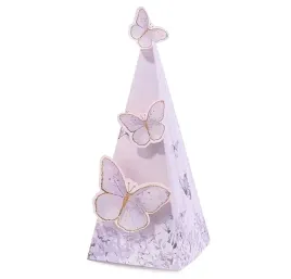 male-pudelko-prezentowe-stozkowe-z-trzema-motylami-fiolet