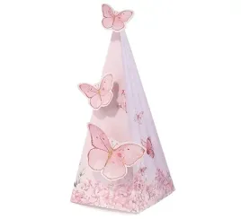 male-pudelko-prezentowe-stozkowe-z-trzema-motylami-rozowe