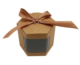 male-pudelko-prezentowe-hexagonalne-kraft-7-x-83-x-7-cm-wstazka