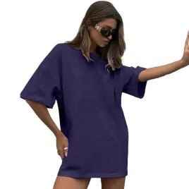 koszulka-damska-oversize-dluga-t-shirt-fioletowa-tunika-mini-sukienka-l