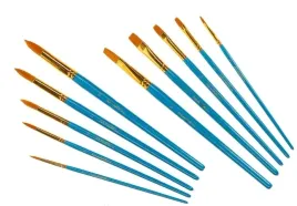 pedzle-plaskie-syntetyczne-flamingo-10-sztuk