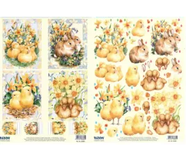 papier-3-d-swiateczny-kpl-2-ark-sztancowany