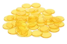 zetony-kolka-25-mm-transparentne-zolte-do-gry-zabawy-i-nauki-pchelki