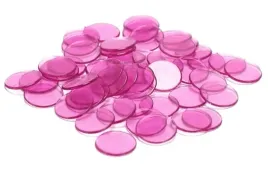 zetony-kolka-25-mm-transparentne-rozowe-do-gry-zabawy-i-nauki-pchelki