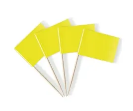 wykalaczki-mini-flagi-zolte-10-sztuk