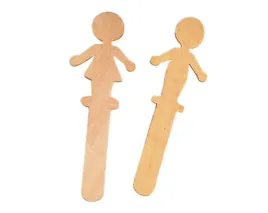 postacie-drewniane-na-patyku-chlopak-i-dziewczynka