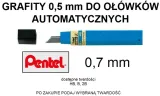 grafity-do-olowka-07-mm-pentel-stan-nowy