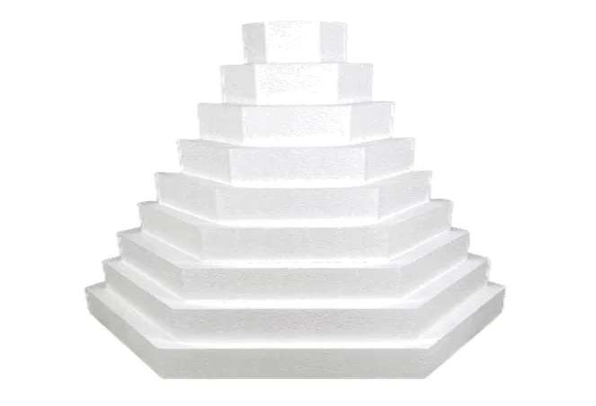 mega-wieza-hexagonalna-styropianowa-9-elementow-stan-nowy