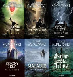 pakiet-opowiadan-wiedzmin-maladie-swiat-krola-artura-andrzej-sapkowski