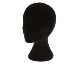 czarna-glowa-styropianowa-kobiety-pokryta-aksamitem