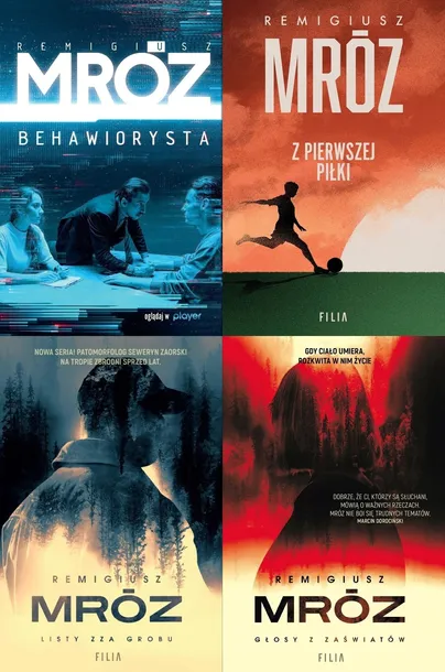 PAKIET 4 X MRÓZ NA START - BEHAWIORYSTA + Z PIERWSZEJ + LISTY ZZA + GŁOSY