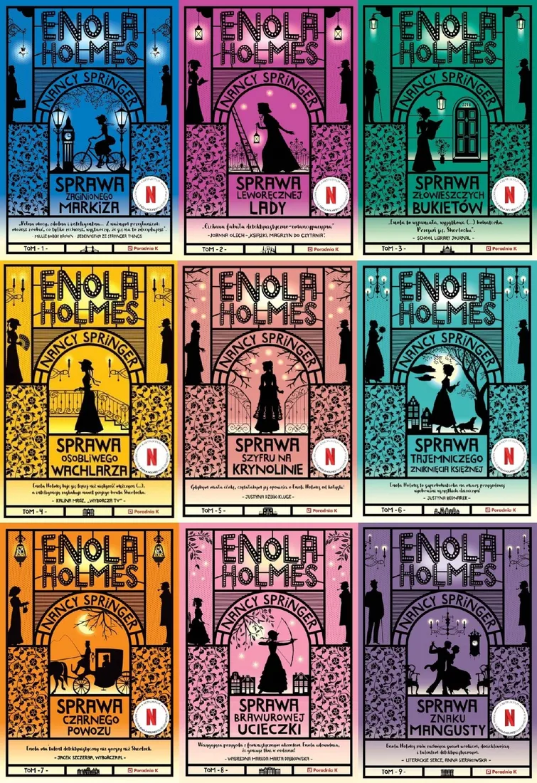 pakiet-9-x-enola-holmes-i-sprawa-znaku-mangusty-t-1-9-nancy-springer-stan-nowy