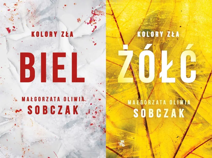 PAKIET 2 X KOLORY ZŁA BIEL + ŻÓŁĆ TOM 3-4 - MAŁGORZATA OLIWIA SOBCZAK